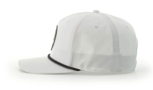 Richardson 258 Five Panel Classic Rope Cap With Front Panel Embroidery - Image 2