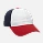 White/True Navy/Red