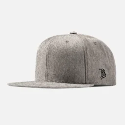 100 Classic Flat Visor 6 Panel Snapback