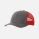 Charcoal/Red