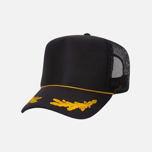39-165 OTTO Cap 5-Panel High Crown Mesh Back Trucker Hat