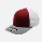 Burgundy/White/H.Gray